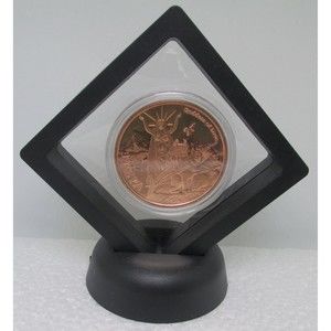 Freya - Valkyrie 1 oz .999 Copper BU Round USA Bullion Coin, Framed